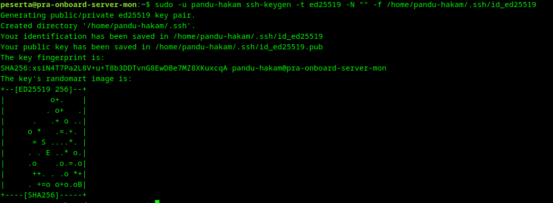 generate ssh key