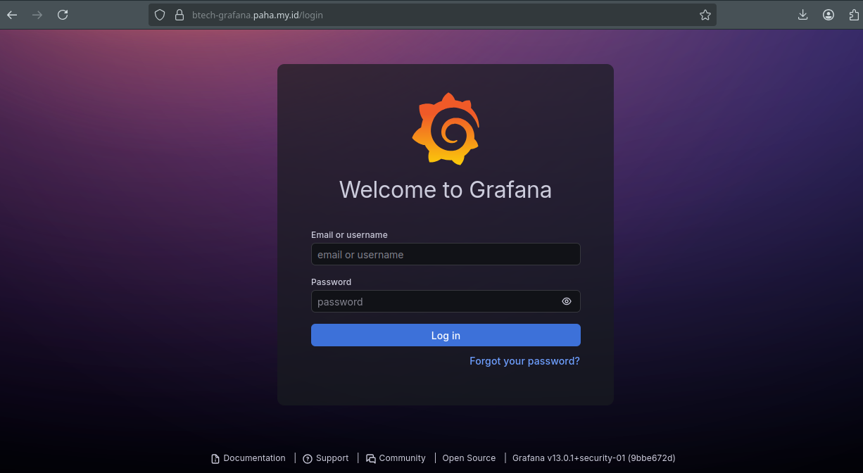 Grafana Onboard